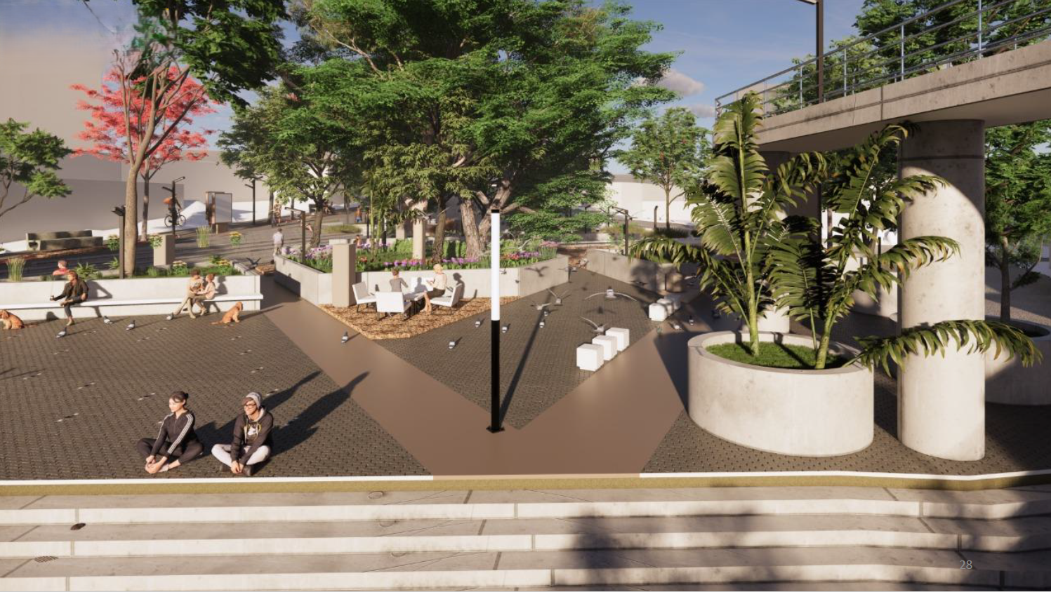 Mejoramiento de la 
infraestructura parque Segovia
