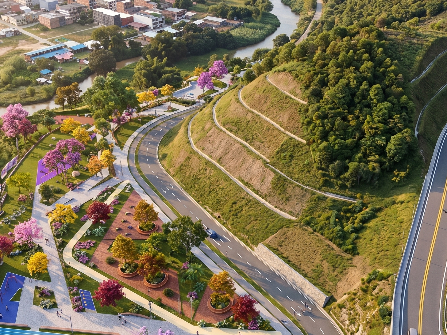 Ciclorutas Parques 
del Rio Vegachi